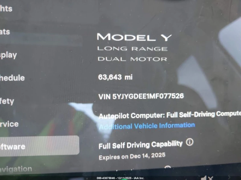 Tesla Model Y U   U All Wheel Drive, снимка 6 - Автомобили и джипове - 53063346