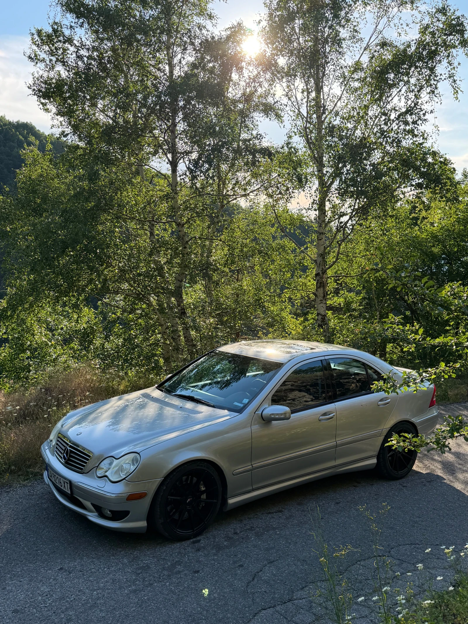 Mercedes-Benz C 32 AMG V6 kompressor , снимка 2 - Автомобили и джипове - 55475469
