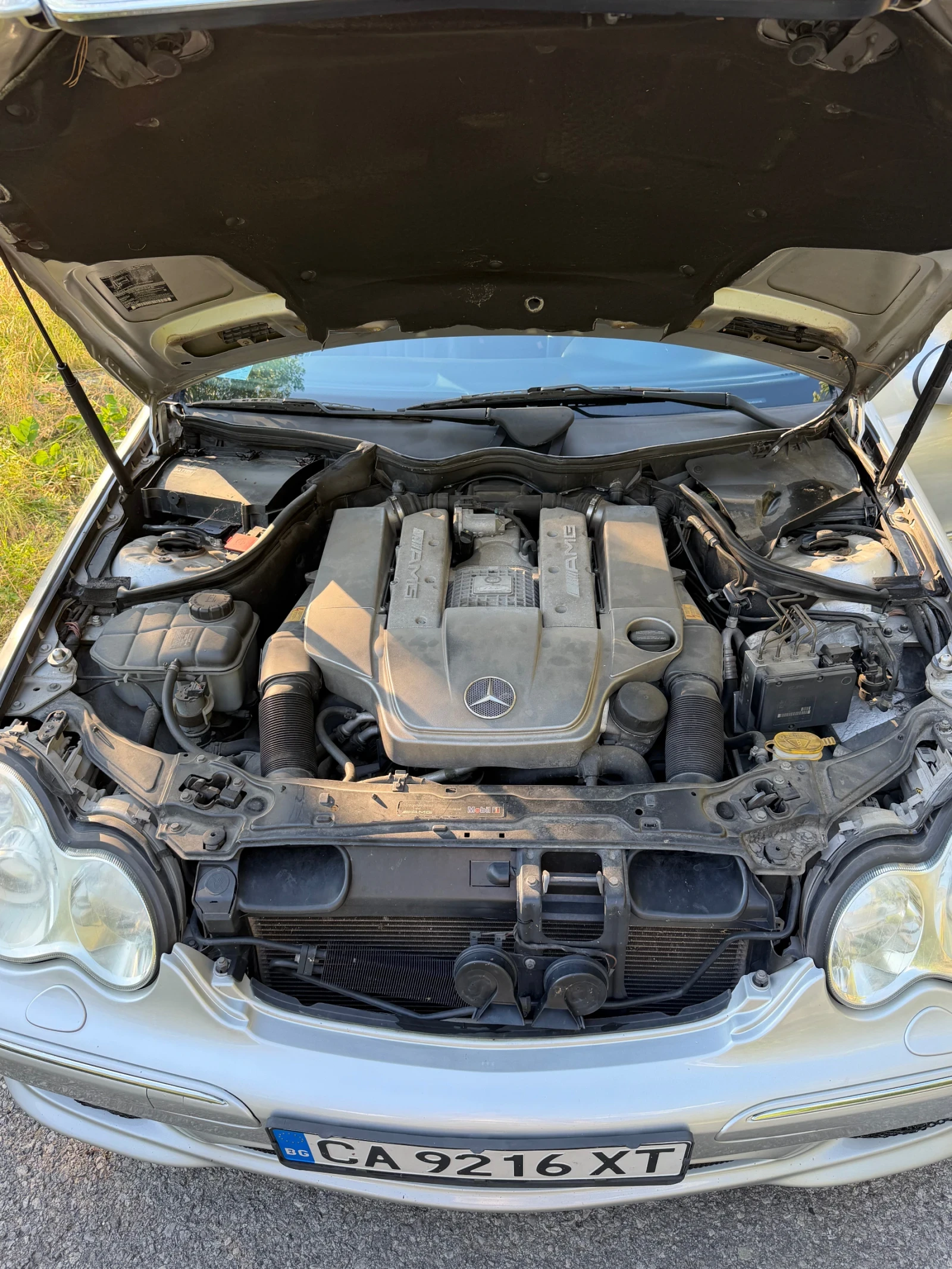 Mercedes-Benz C 32 AMG V6 kompressor , снимка 9 - Автомобили и джипове - 55475469