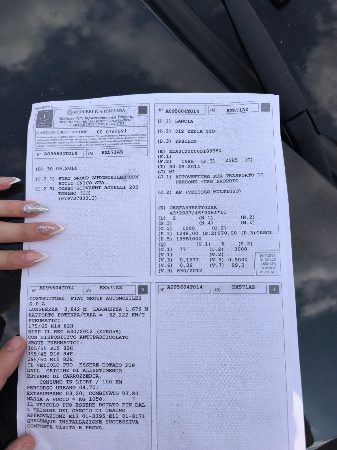 Lancia Ypsilon 1.3Mjet, снимка 14 - Автомобили и джипове - 55682202