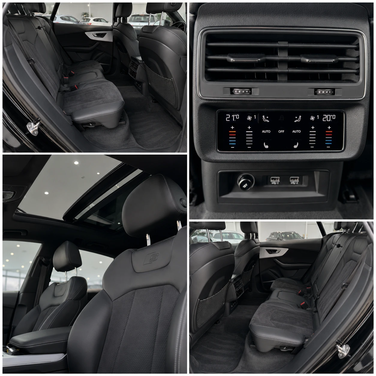 Audi SQ8 Optic B&O MATRIX CAM360 ПАНОРАМА ВАКУУМ ЦЕНА С ДДС, снимка 12 - Автомобили и джипове - 55721229