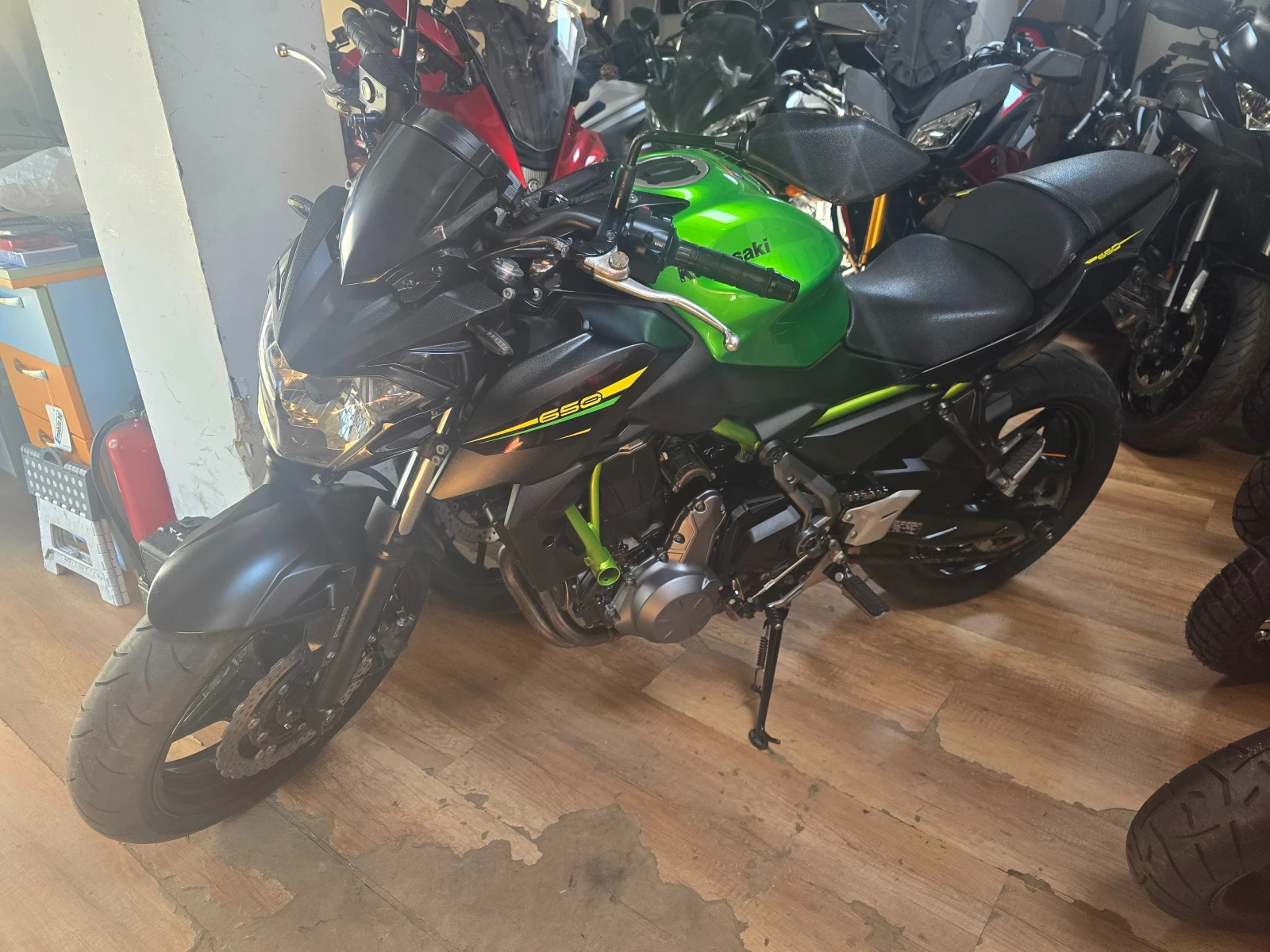 Kawasaki Z 650 ABS 35KW!!! A2!!!!, снимка 2 - Мотоциклети и мототехника - 54887613