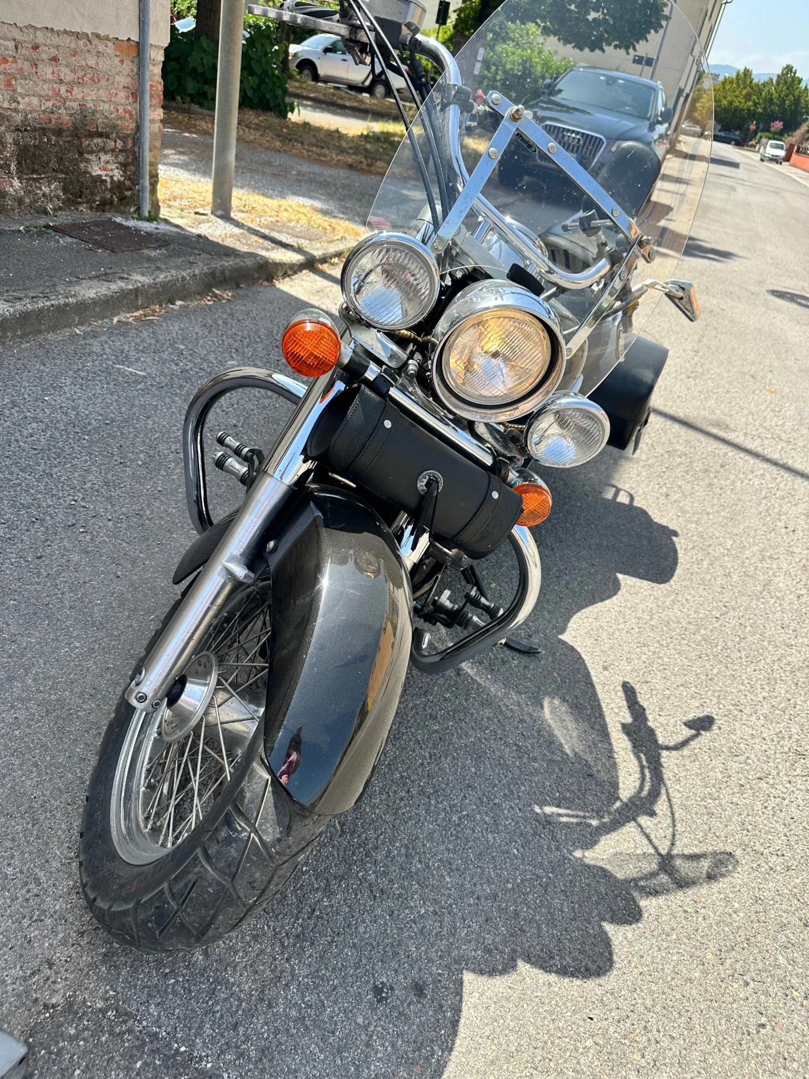 Honda Shadow VT750C кат.А2/04.2007г., снимка 13 - Мотоциклети и мототехника - 55393228
