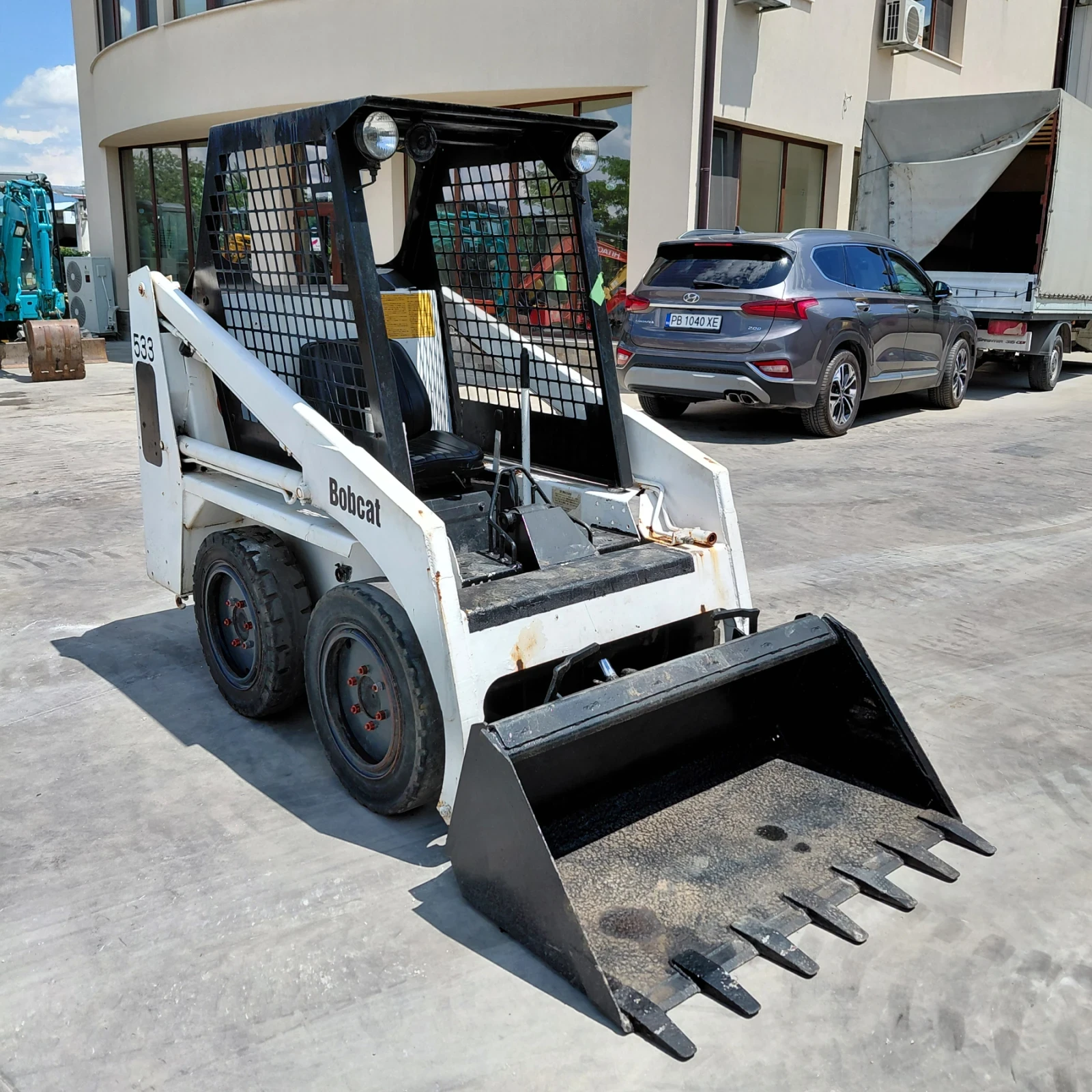 Мини челни товарачи Bobcat 533 * 800 МОТОЧАСА * ЛИНИЯ * , снимка 7 - Индустриална техника - 54162332