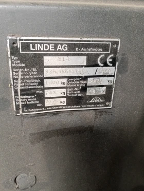 Електрокар Linde Електрически , снимка 3