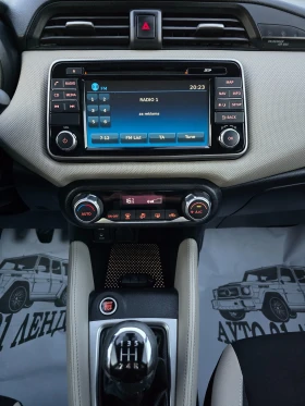Nissan Micra 90кс* TURBO* Euro-6* NAVI* , снимка 15
