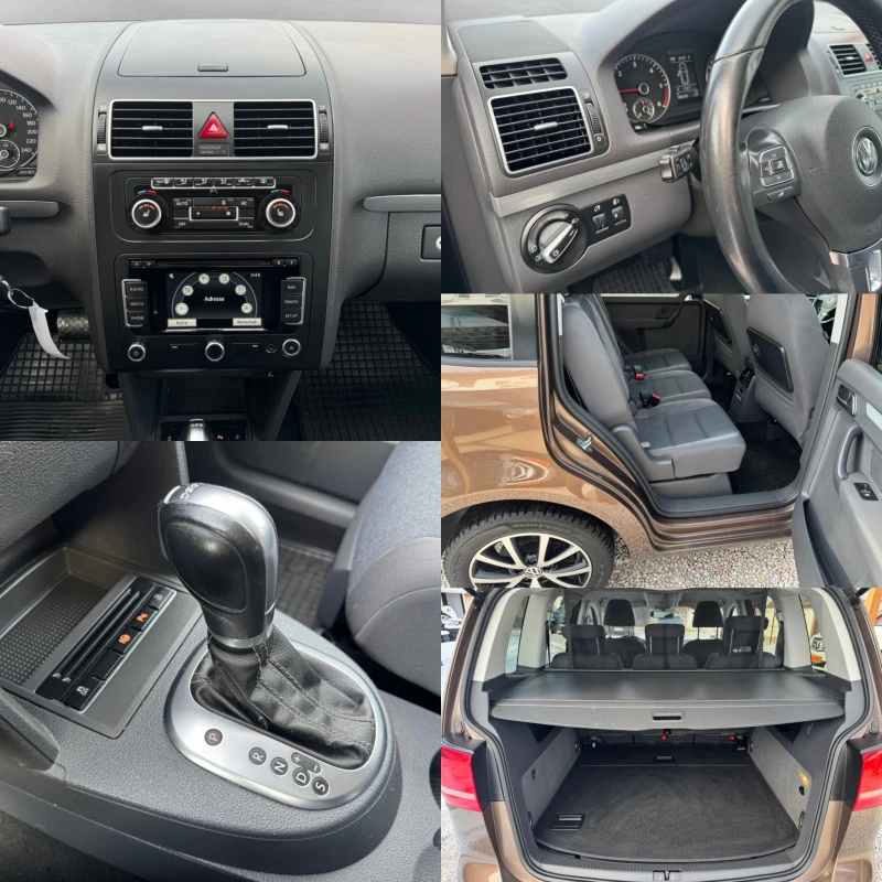 VW Touran 2.0TDI* AUTOMAT* STYLE* NAVI* KAMERA* ПЕЧКА* PODGR, снимка 13 - Автомобили и джипове - 49195853