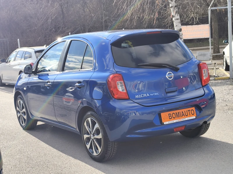 Nissan Micra 1.2i* К* АВТОМАТИK* EURO-6B* 99000km!* NAVI* , снимка 6 - Автомобили и джипове - 53445315