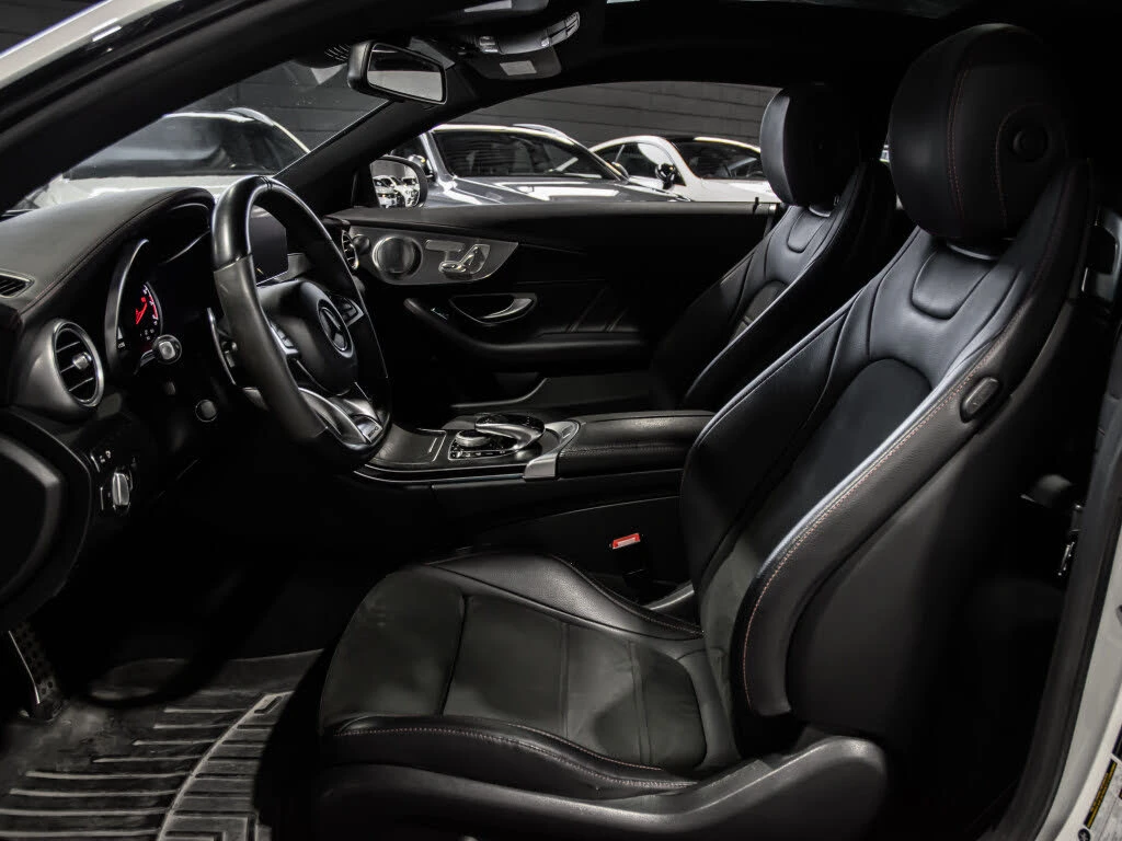 Mercedes-Benz C 43 AMG 4MATIC* COUPE* BURMESTER* ПАНО* 360* КАМЕРИ* , снимка 8 - Автомобили и джипове - 54297075