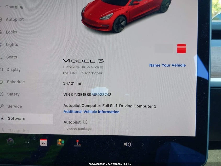 Tesla Model 3 AWD* LONG* RANGE* DUAL* MOTOR* ПАНО* ПОДГРЕВ* , снимка 12 - Автомобили и джипове - 54813855