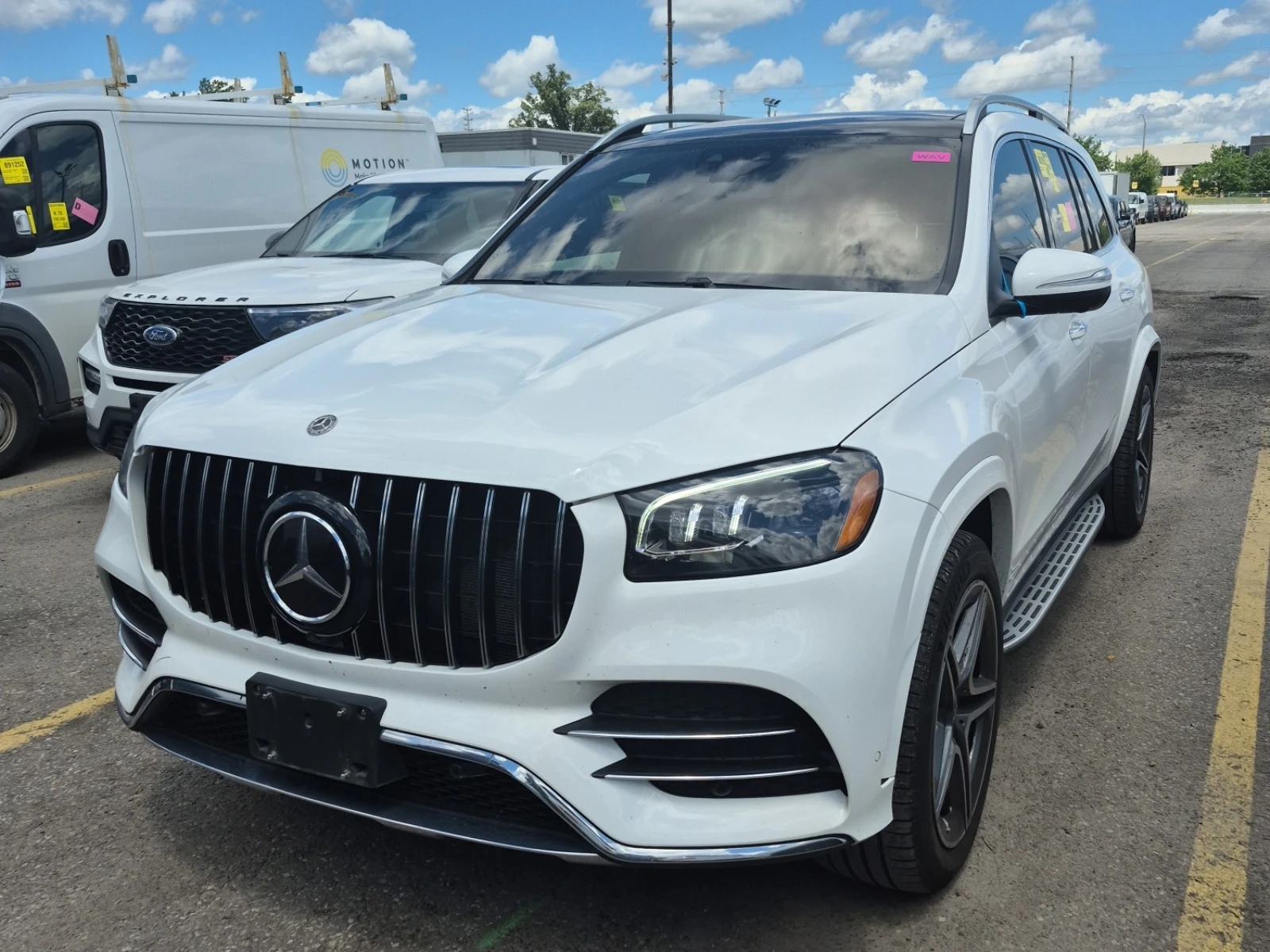 Mercedes-Benz GLS 450 AMG * ОБДУХВАНЕ * ДИСТРОНИК * BURMSTER * CARFAX * 