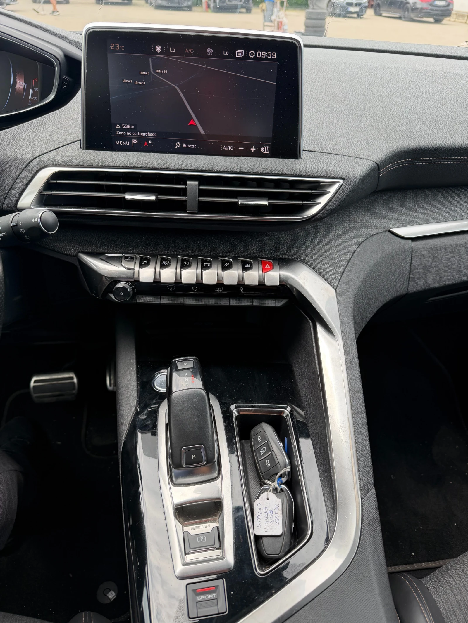 Peugeot 5008 GT LINE 1.6HDI AVTOMAT/NAVI/KOJA/KAMERA 6+ 1 EURO , снимка 14 - Автомобили и джипове - 55030696