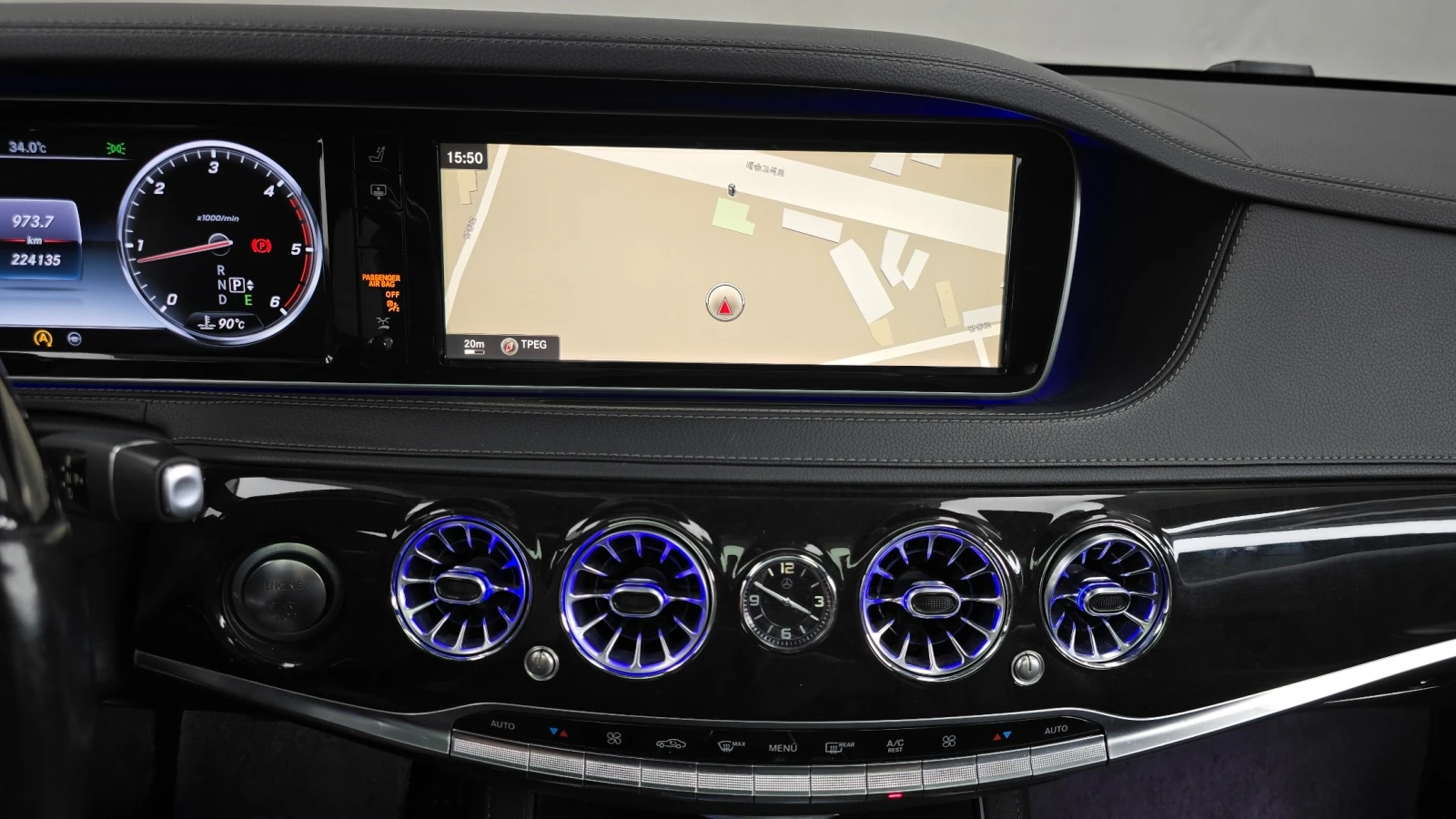 Mercedes-Benz S 350 AMG line/360 Cam/�������/�����/���������/�������� | Mobile.bg � ����������� 10