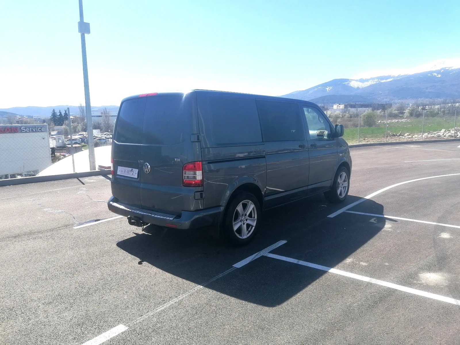 VW T5 2.5 5+ 1 места Клима Нави, снимка 5 - Бусове и автобуси - 54137675