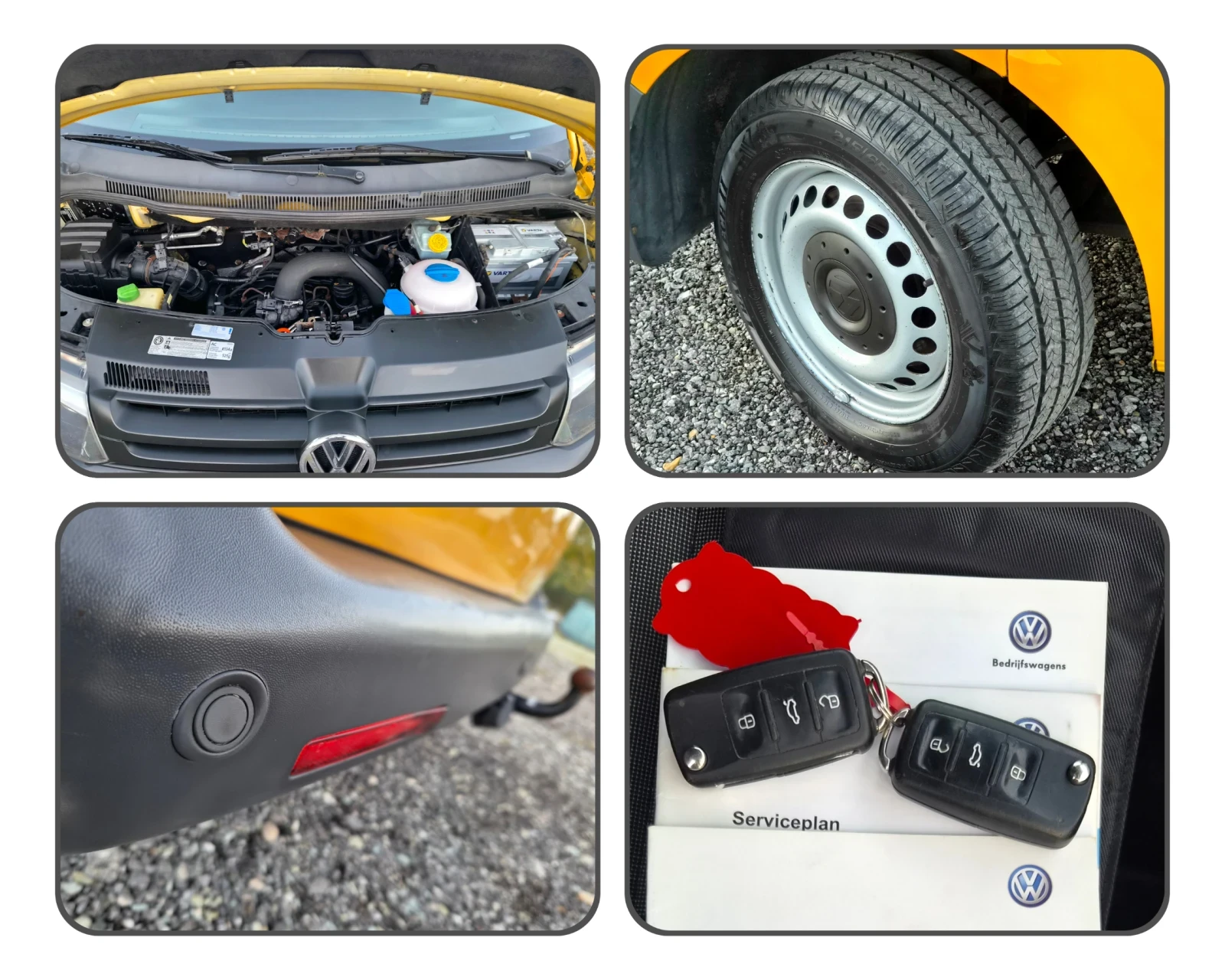 VW Transporter 2.0TDI* 140k.6скорости, снимка 10 - Бусове и автобуси - 56677527