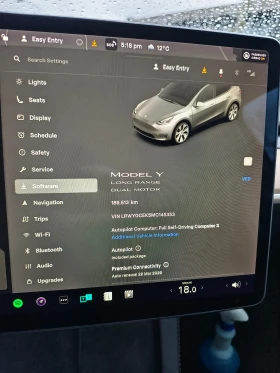 Tesla Model Y Long Range 75kWh, Dual Motor, Premium, Дек.2021г., снимка 10