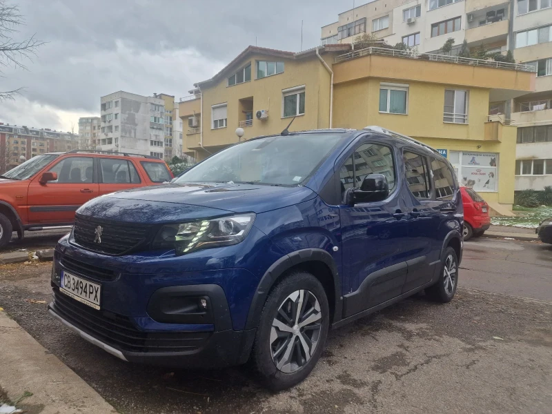 Peugeot Rifter 1, 5 Blue HDI 130 h.p. Long N1 GT line, снимка 1 - Автомобили и джипове - 48765616