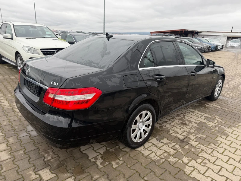 Mercedes-Benz E 200 CDI AVTOMAT/NAVI/KOJA EURO 5, снимка 6 - Автомобили и джипове - 53510806