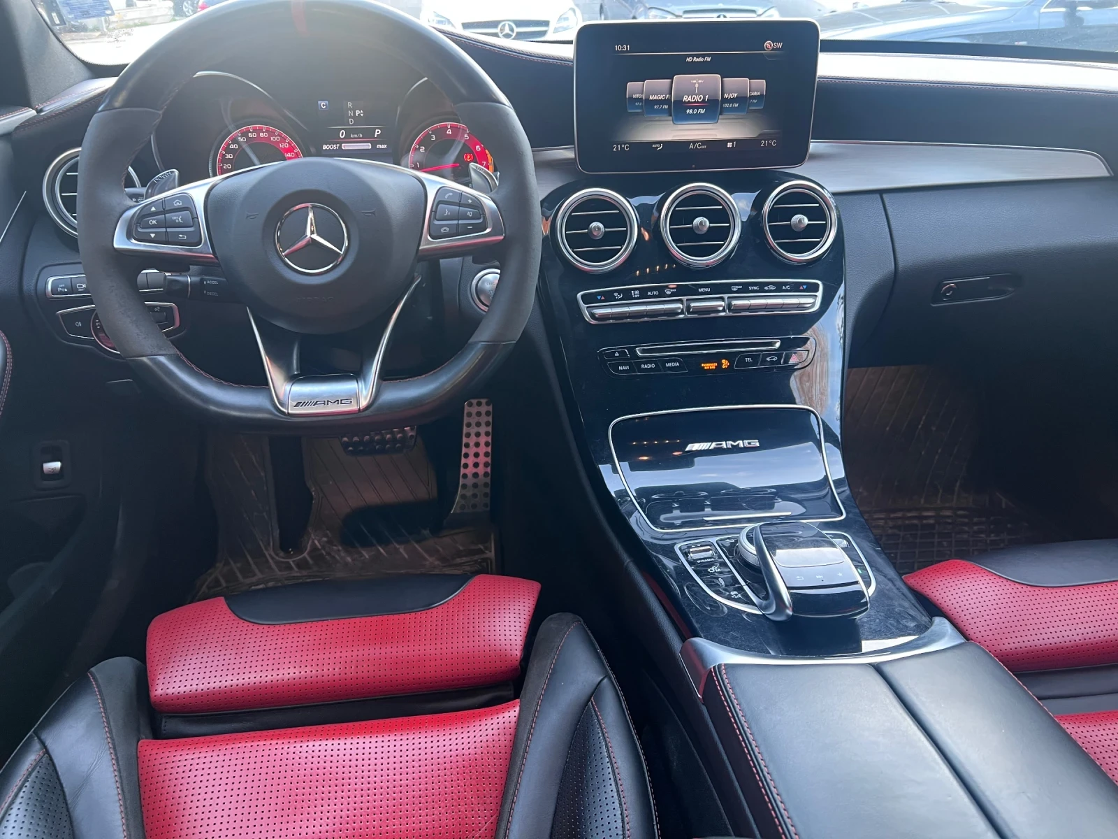 Mercedes-Benz C 63 AMG V8 Bit 6.3AMG, снимка 10 - Автомобили и джипове - 53784940