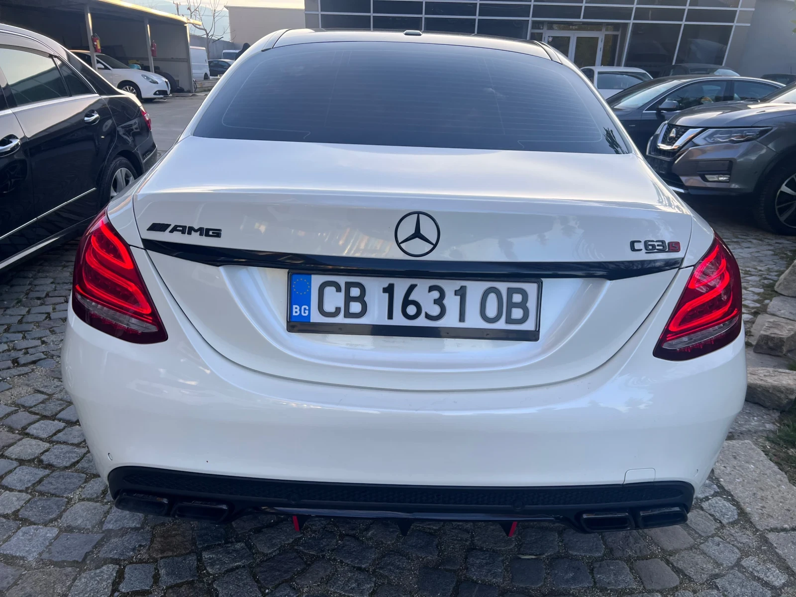 Mercedes-Benz C 63 AMG V8 Bit 6.3AMG, снимка 6 - Автомобили и джипове - 53784940