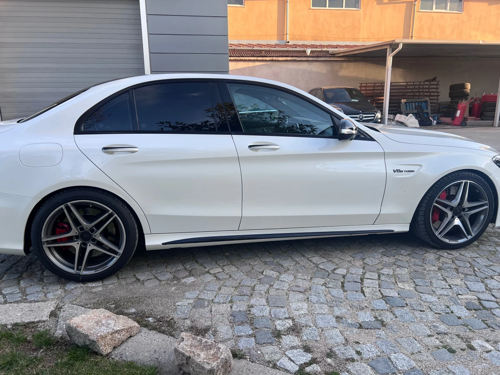 Mercedes-Benz C 63 AMG V8 Bit 6.3AMG, снимка 4 - Автомобили и джипове - 53784940