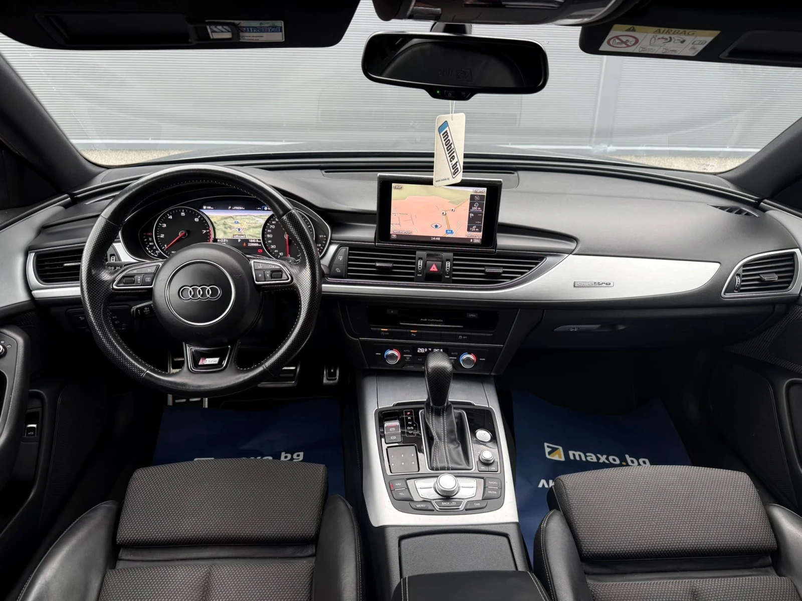 Audi A6 2.0 Бензин, QUATTRO , снимка 14 - Автомобили и джипове - 53917764