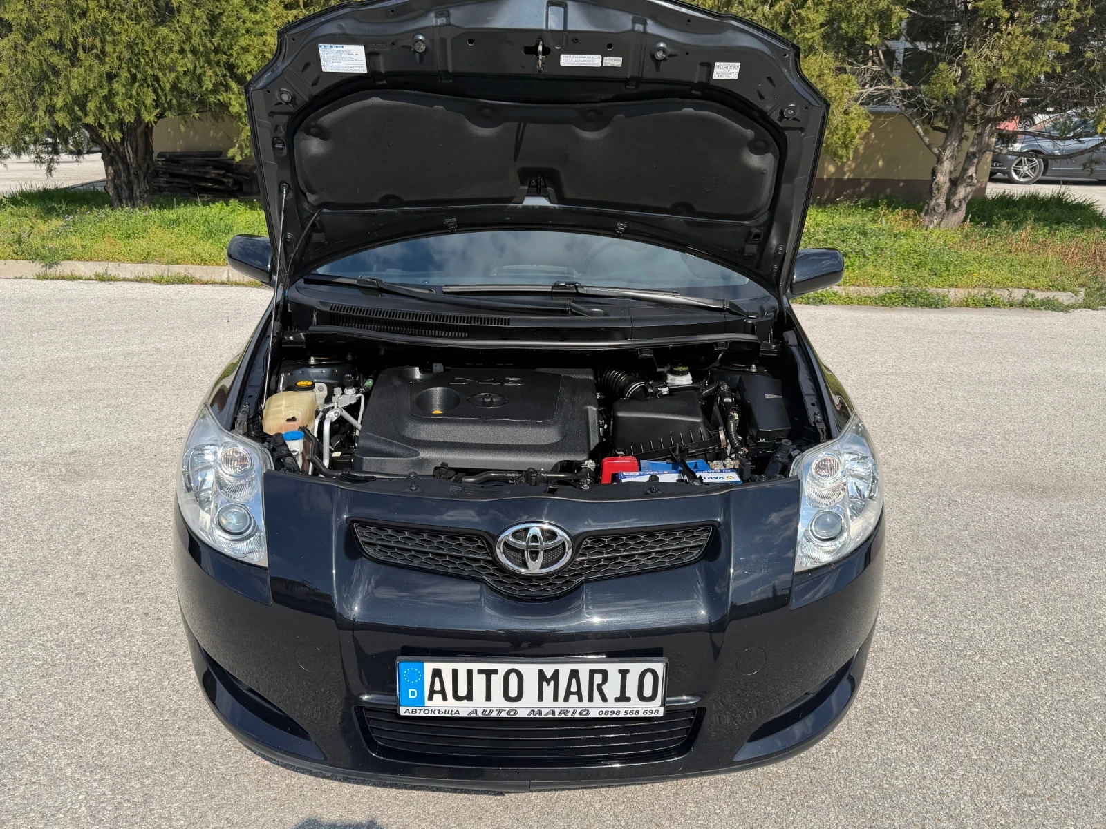 Toyota Auris 1.4D-4D 90к.с. EURO5 6 скорости ГЕРМАНИЯ, снимка 17 - Автомобили и джипове - 54051173