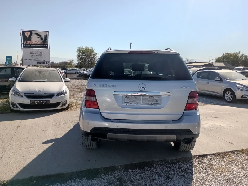 Mercedes-Benz ML 320 Пружини, Полукожа, Италия, снимка 5 - Автомобили и джипове - 47678748