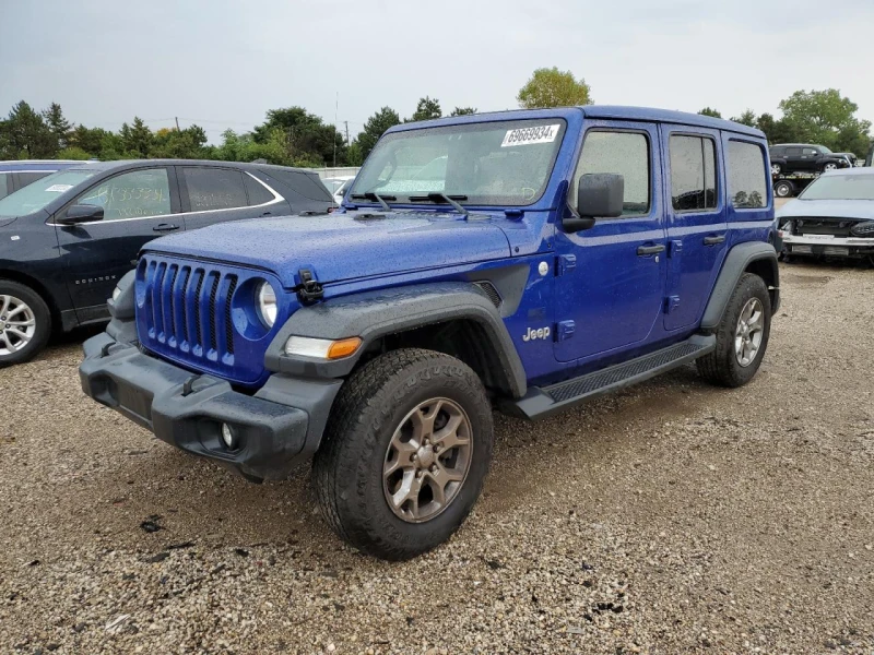 Jeep Wrangler UNLIMITED SPORT 4x4 3.6L V6 * Подяща за ГАЗ!, снимка 1 - Автомобили и джипове - 48459559