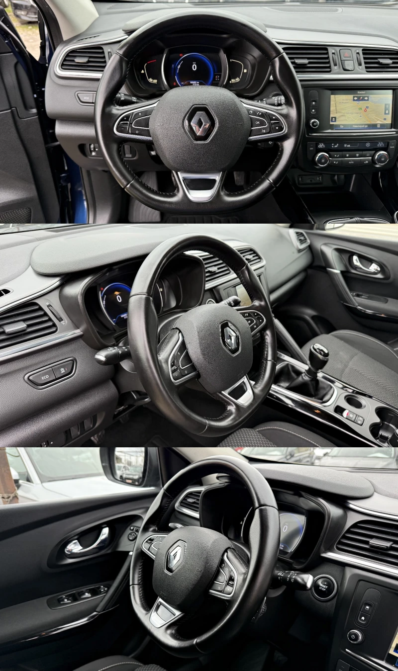 Renault Kadjar 1.5dci НАВИ КАМЕРА ПАРКТРОНИЦИ ЕВРО 6, снимка 14 - Автомобили и джипове - 53500082