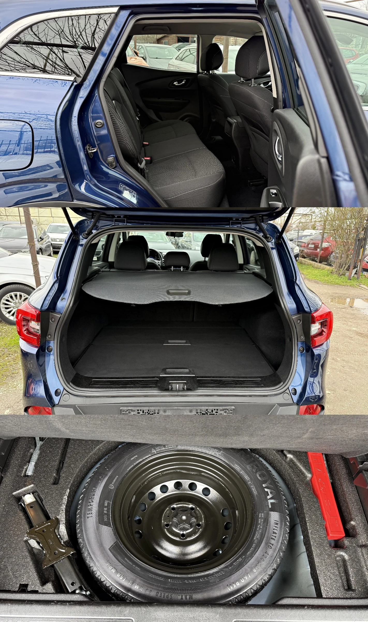 Renault Kadjar 1.5dci НАВИ КАМЕРА ПАРКТРОНИЦИ ЕВРО 6, снимка 15 - Автомобили и джипове - 53500082