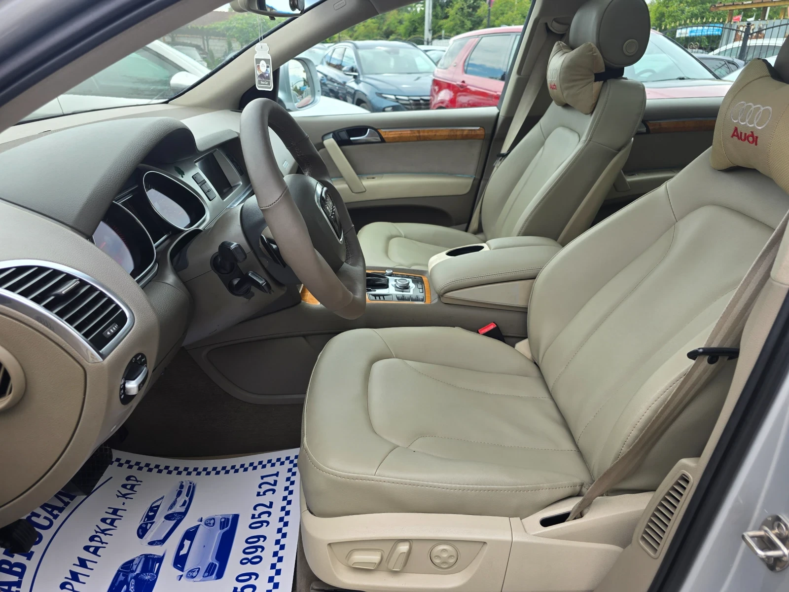 Audi Q7 4.2TDI-АВТОМАТИК-ПАНОРАМА-4Х4-КУАТТРО, снимка 9 - Автомобили и джипове - 56163732