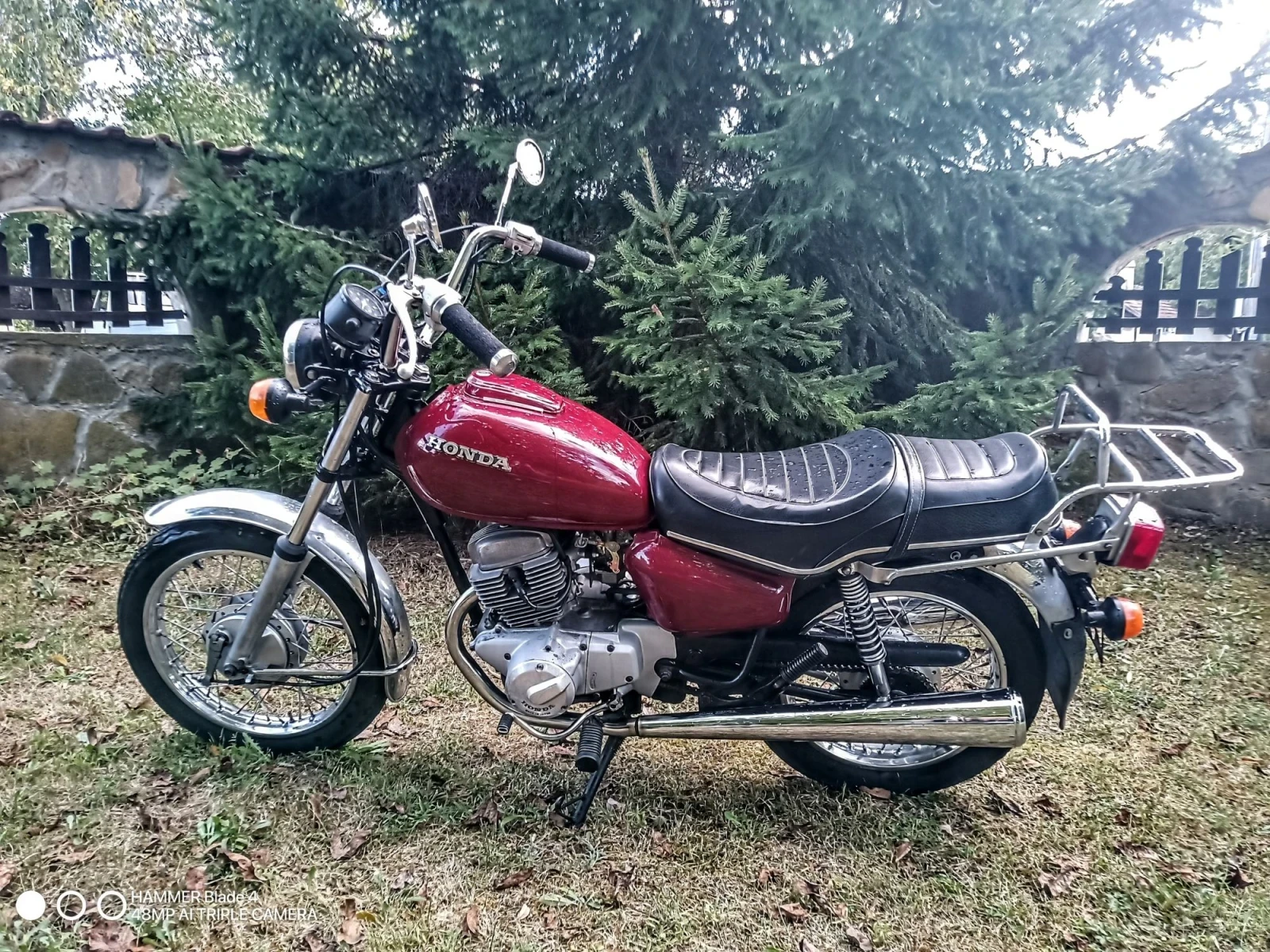 Honda Cm CM 185 T, снимка 3 - Мотоциклети и мототехника - 56230098