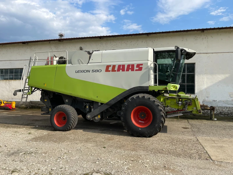 Комбайн Claas Lexion580, снимка 1 - Селскостопанска техника - 47494788