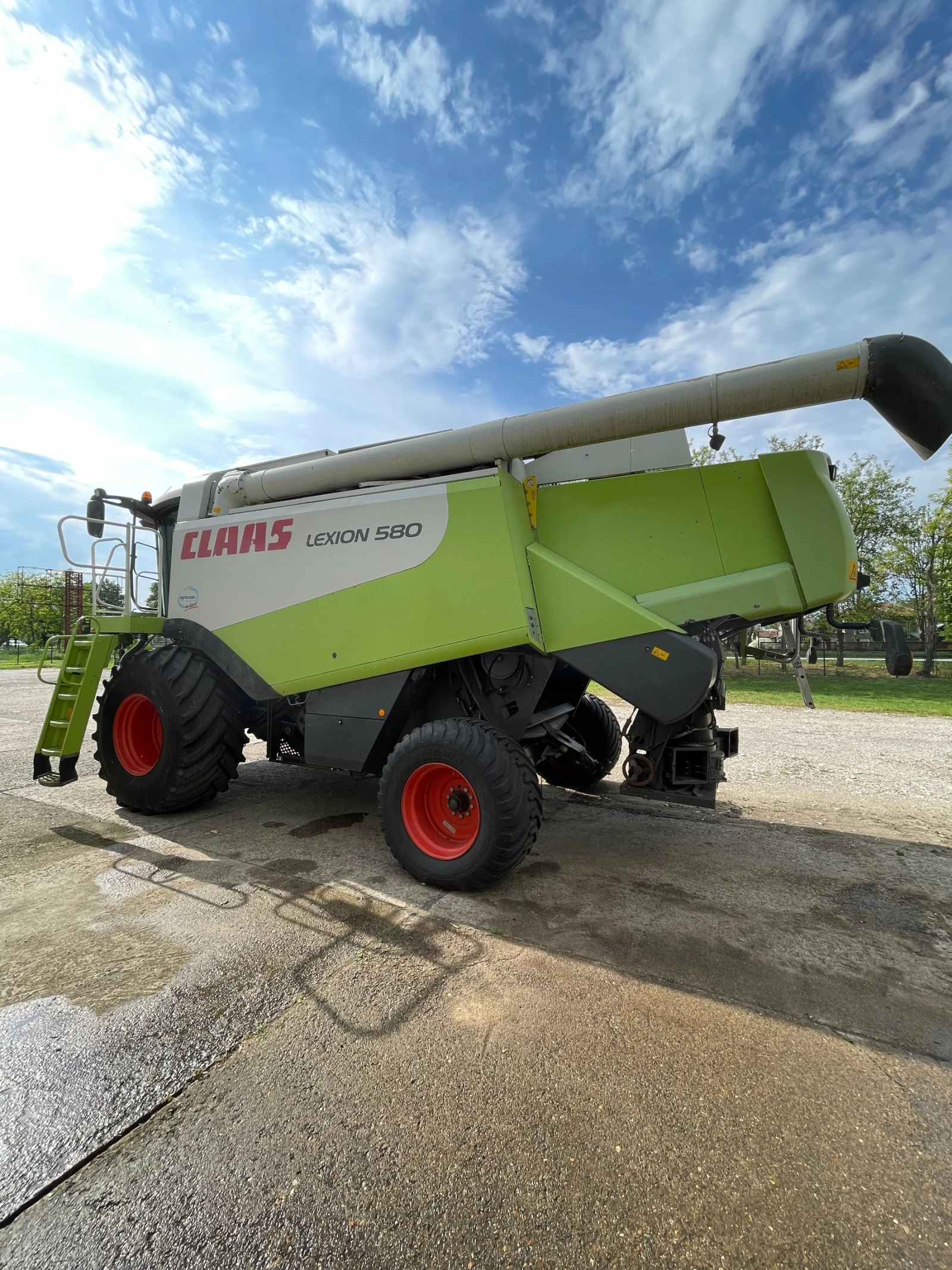 Комбайн Claas Lexion580 - изображение 4