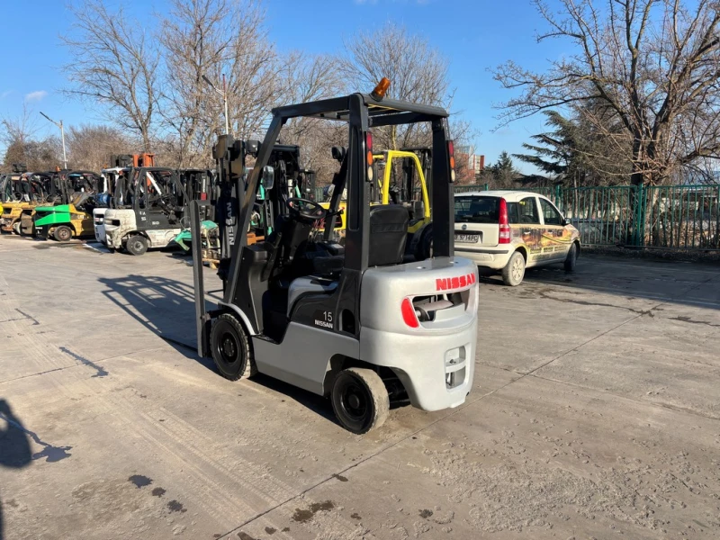 Мотокар Nissan без електроника, автомат, виличен изравнител, снимка 2 - Индустриална техника - 53092053