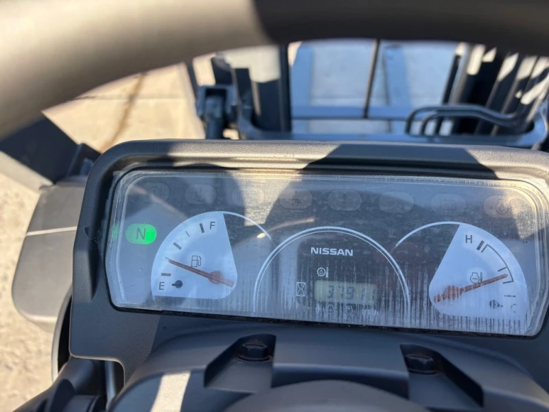 Мотокар Nissan без електроника, автомат, виличен изравнител, снимка 8 - Индустриална техника - 53092053