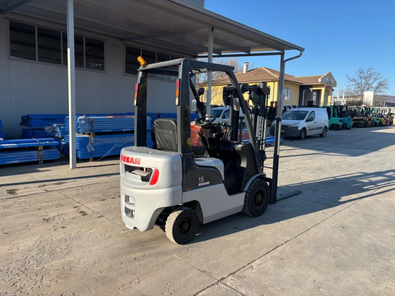 Мотокар Nissan без електроника, автомат, виличен изравнител, снимка 3 - Индустриална техника - 53092053