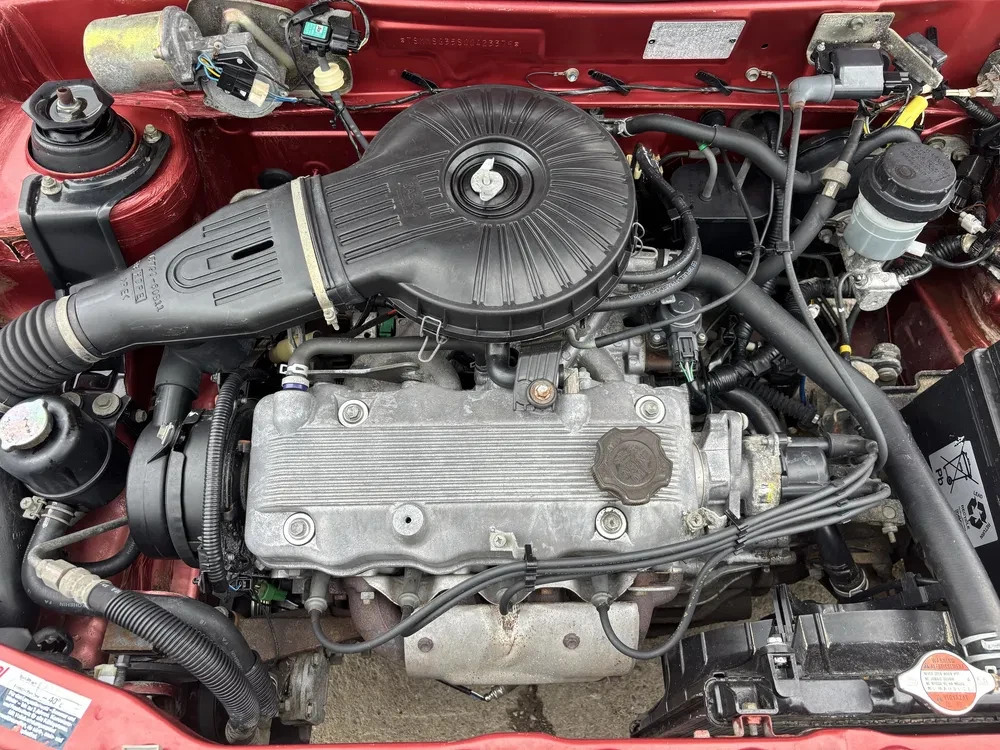 Двигател Скоростна кутия Subaru justy 1,3 2000г 