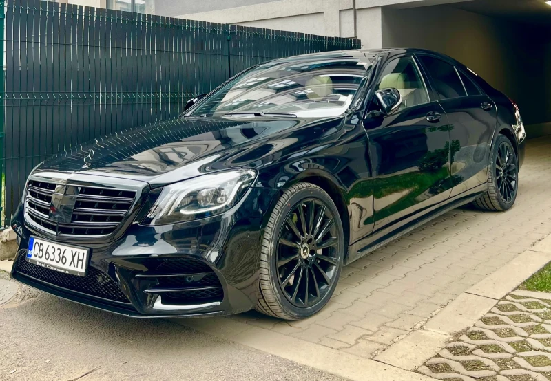 Mercedes-Benz S 560 BLACK AMG PACK, снимка 1 - Автомобили и джипове - 49605460