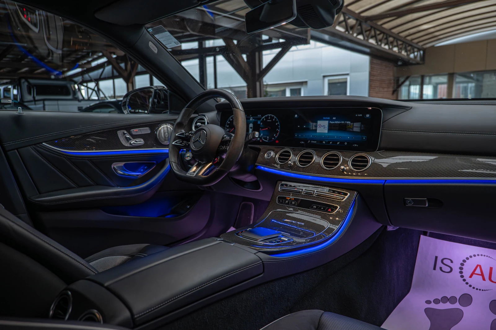 Mercedes-Benz E 63 AMG S/4M+ /Burmester/HuD/SpeedShift/360/ | Mobile.bg   14