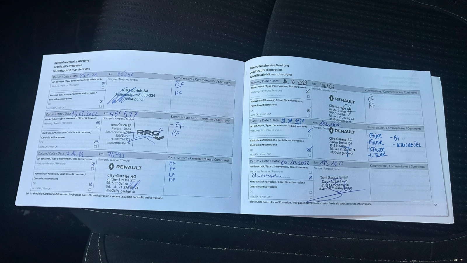 Renault Megane 1.5dci Швейцария, снимка 16 - Автомобили и джипове - 54128464