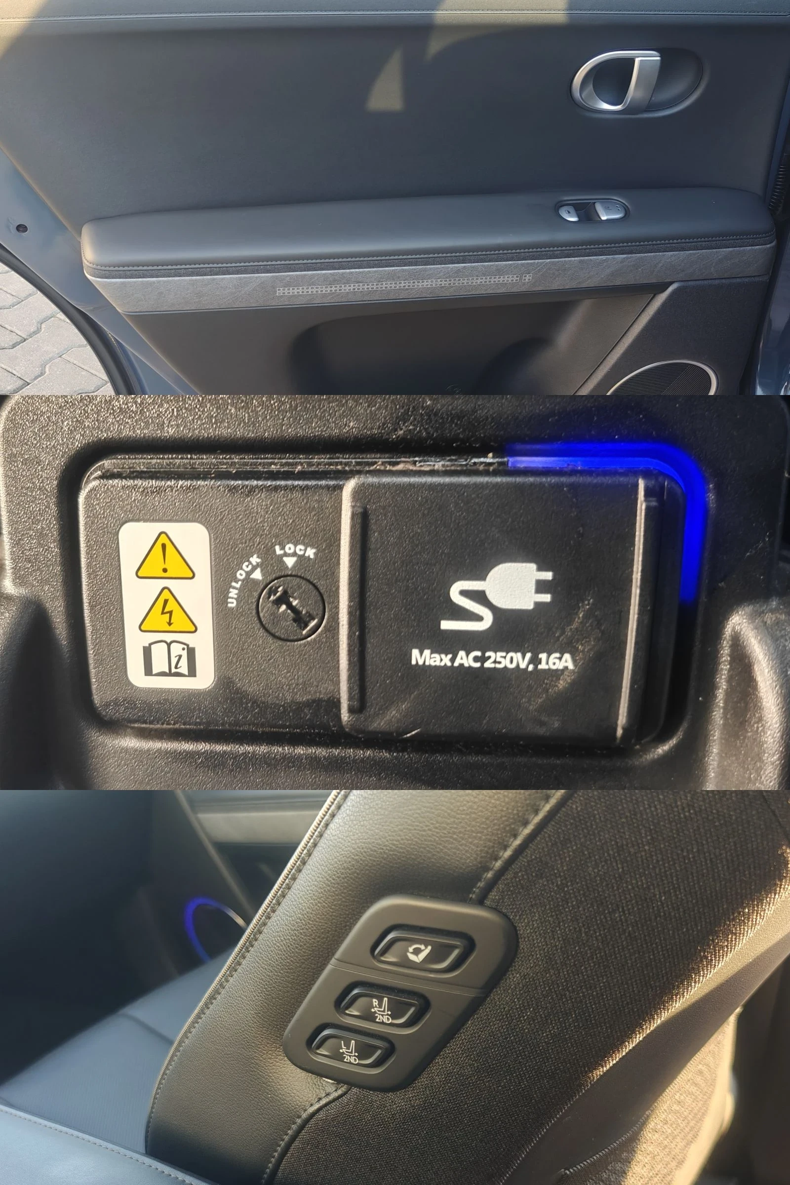Hyundai Ioniq 5 UNIQ/Кожа/Обдухване/HUD/SOH100%/ЕВРОПА, снимка 11 - Автомобили и джипове - 55224711