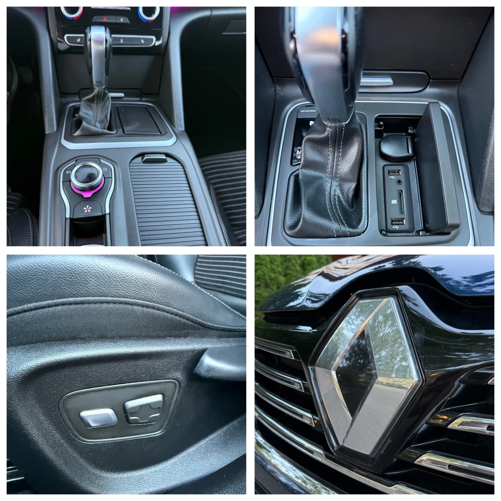 Renault Talisman 1.6 TCe 200к.с. 136х.км!LED, HuD, Massage, Swiss, снимка 12 - Автомобили и джипове - 55417638