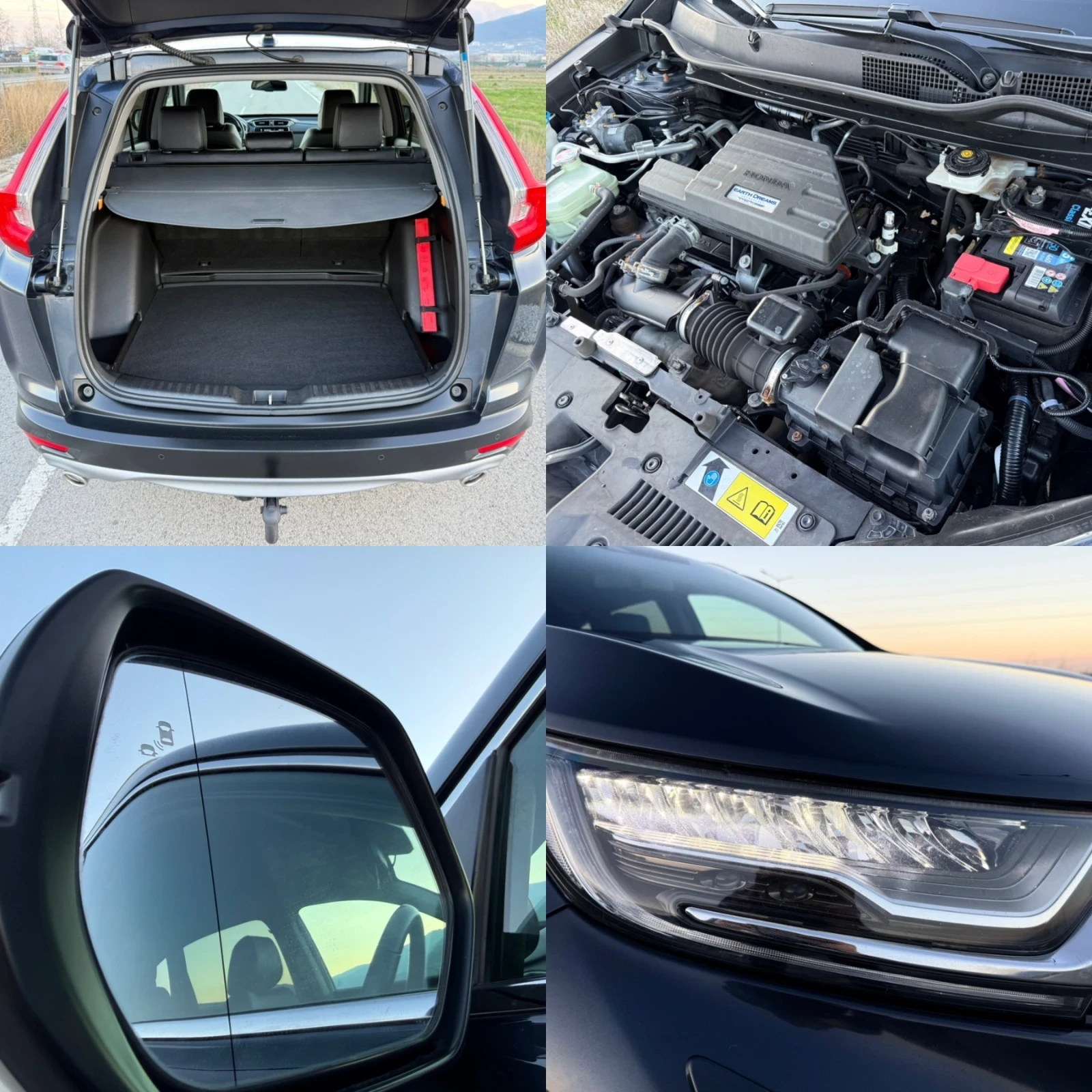 Honda Cr-v 1.5 TURBO 4WD / AVTOMAT / LED / KOJA / DISTRONIC  | Mobile.bg � ����������� 16