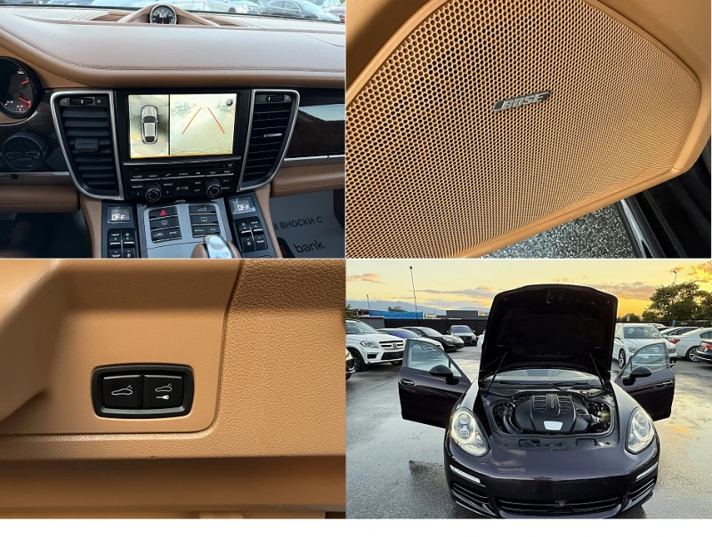 Porsche Panamera 3.0Дизел-TURBO OPTIK-LED-BIXENON-DISTRONIK-BOSE-!, снимка 17 - Автомобили и джипове - 50527904