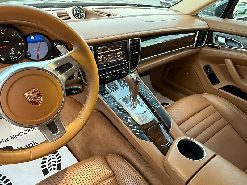 Porsche Panamera 3.0Дизел-TURBO OPTIK-LED-BIXENON-DISTRONIK-BOSE-!, снимка 11 - Автомобили и джипове - 50527904