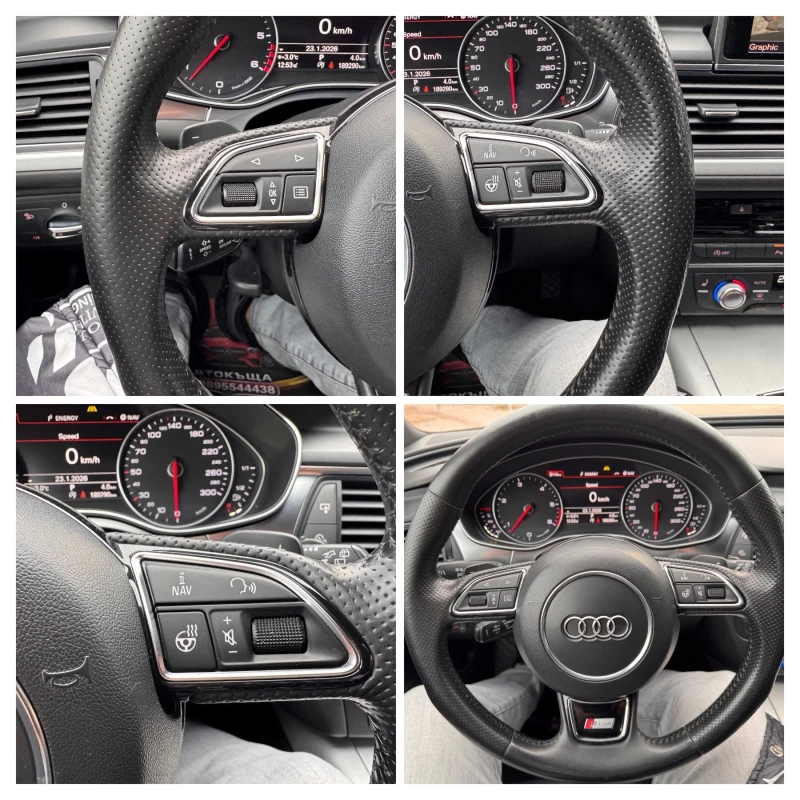 Audi A6 S6///3.0bi-TURBO/8g/AUDI EXCLUSIVE/ТОП СЪСТОЯНИЕ//, снимка 16 - Автомобили и джипове - 53218709