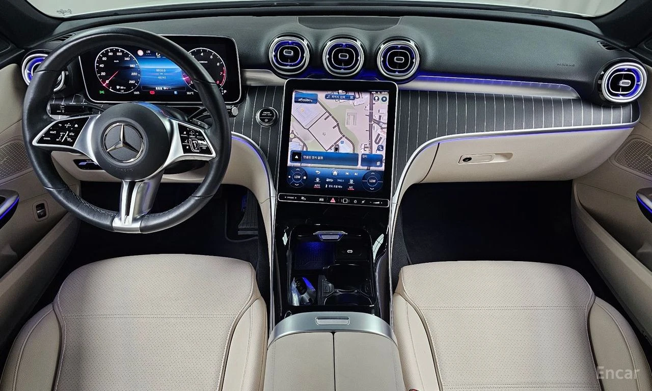 Mercedes-Benz C 300 4MATIC* ДИСТРОНИК* 360КАМЕРА* МЪРТВА* ТОЧКА* , снимка 9 - Автомобили и джипове - 55570851