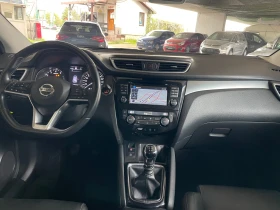 Nissan Qashqai 1.2I-ГАЗ-TEKNA-360-КАМЕРА-ПАНОРАМА-KEY LESS-FULL, снимка 16